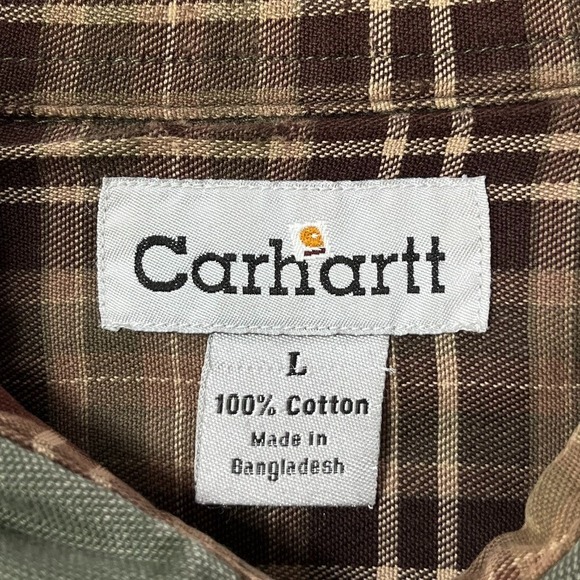 Carhartt Forest Green Button-Up Shirt Jacket - Picture 3 of 16